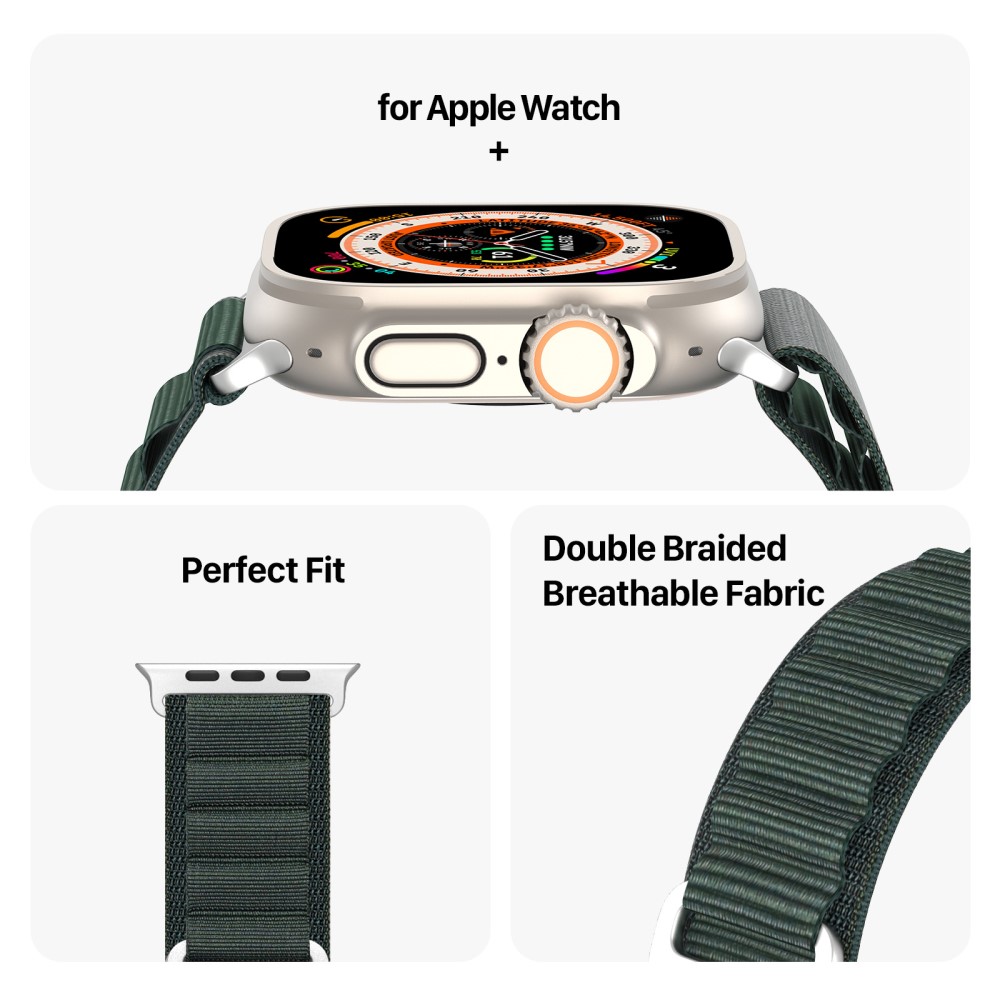 DUX DUCIS DUX DUCIS Apple Watch 42/44/45/46/49 mm Armband Polyester Pro