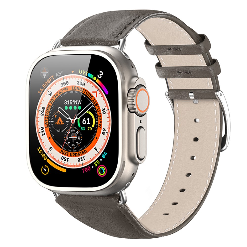 DUX DUCIS DUX DUCIS Apple Watch 42/44/45/46/49 mm Armband Äkta Läder
