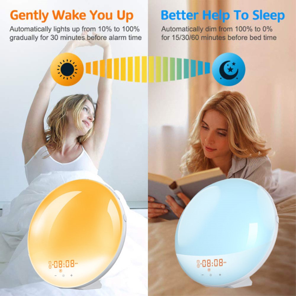  Wake-Up Väckarklocka Med Soluppgång