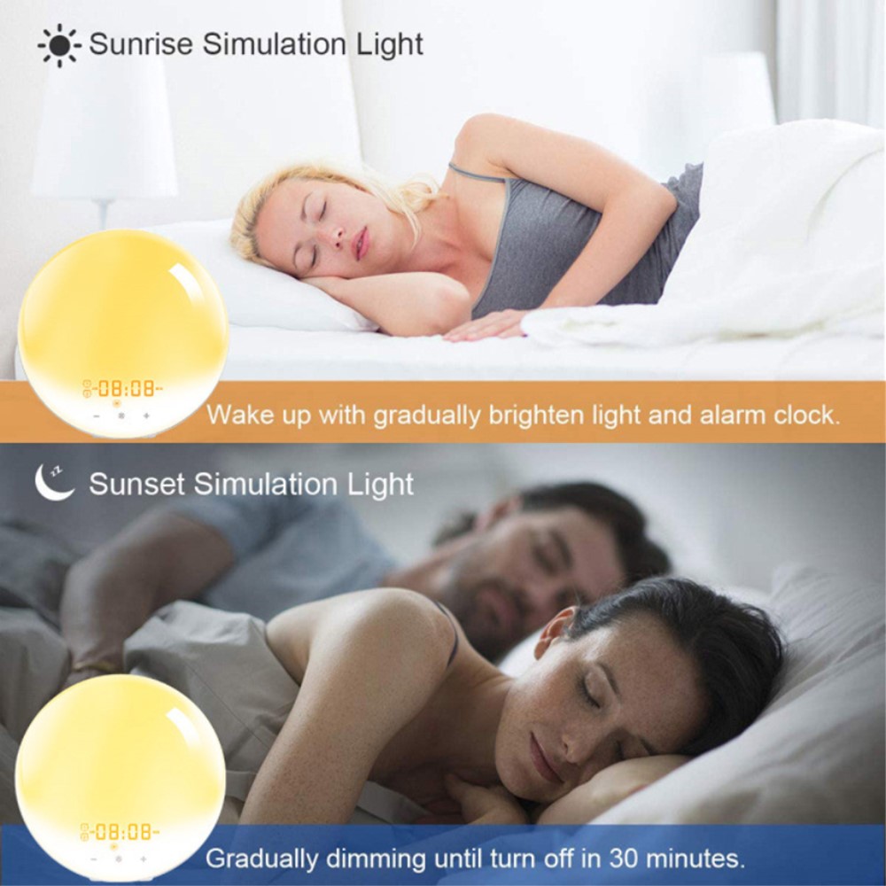  Wake-Up Väckarklocka Med Soluppgång