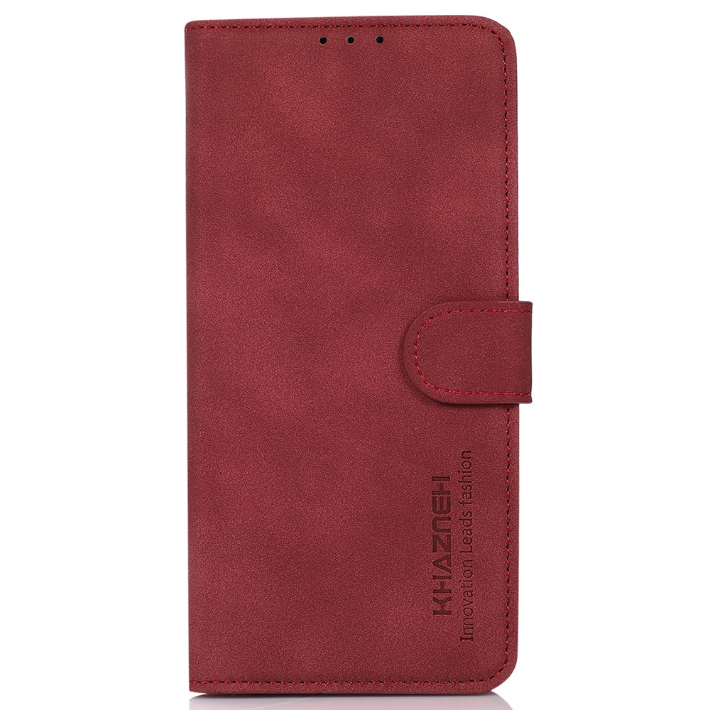 KHAZNEH KHAZNEH Google Pixel 8 Pro Fodral Retro Läder Röd