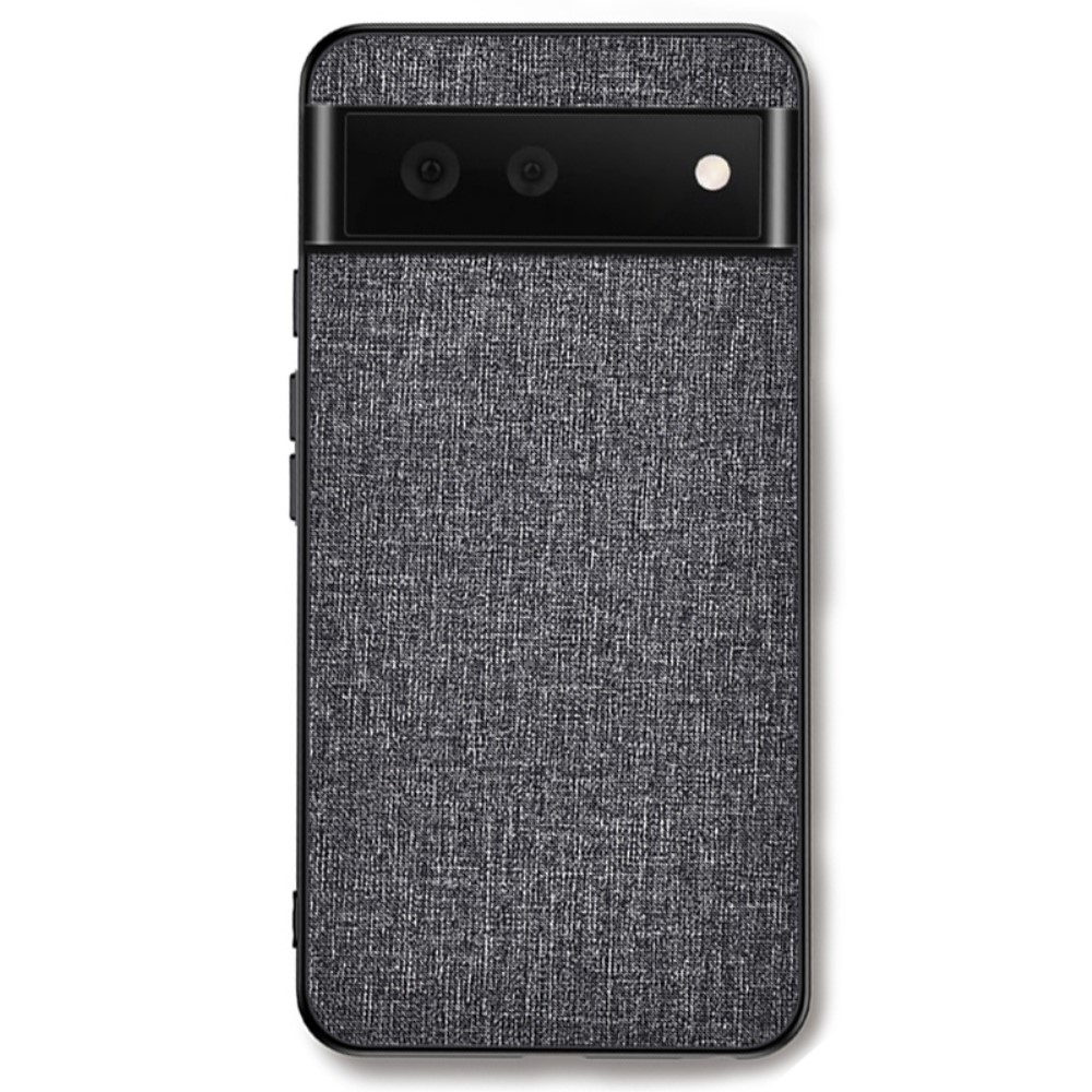  Google Pixel 8 Skal Tygmönstrat Hybrid Grå