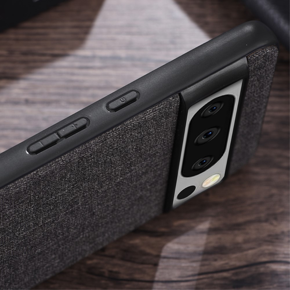  Google Pixel 8 Pro Skal Tygbelagt Hybrid Svart