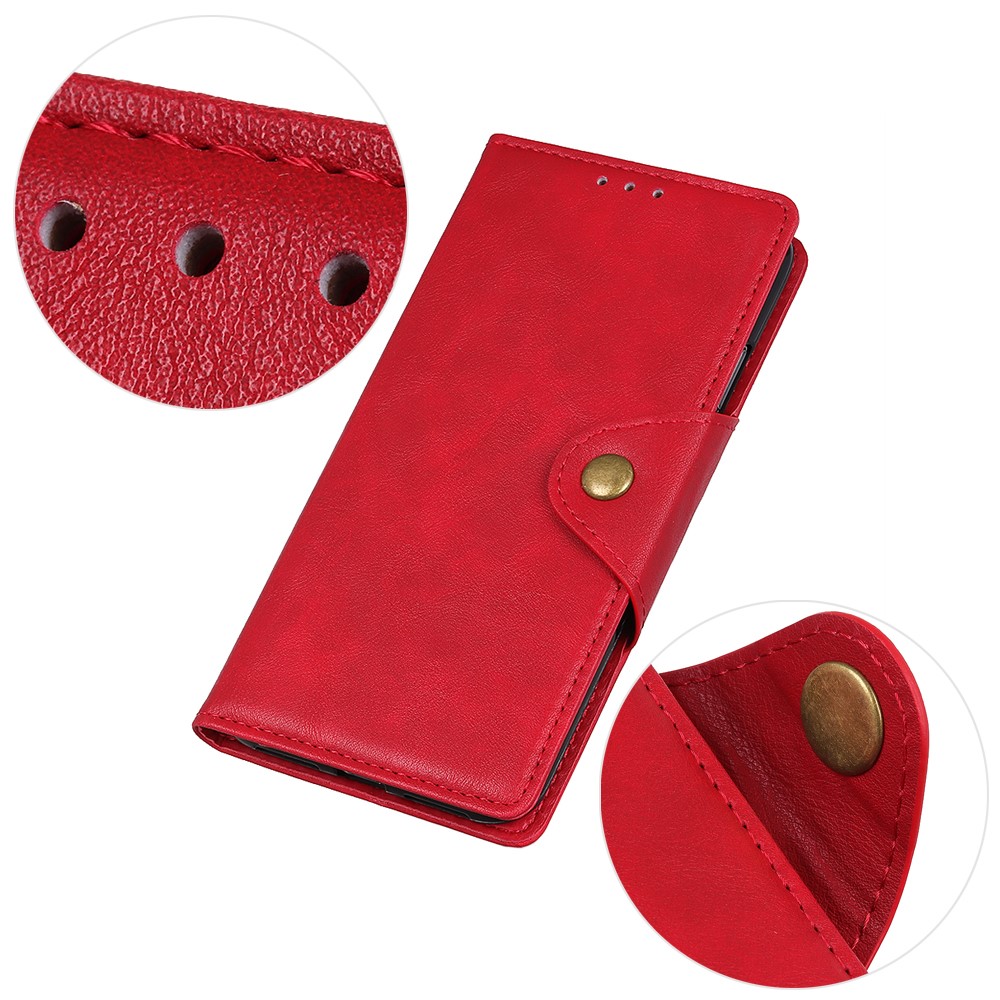  Samsung Galaxy S23 FE Fodral Magnetisk Mässing Röd