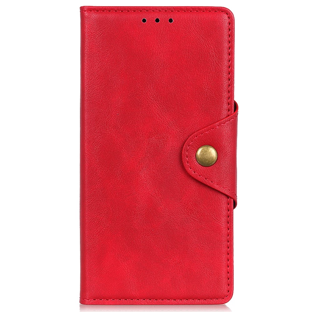  Samsung Galaxy S23 FE Fodral Magnetisk Mässing Röd