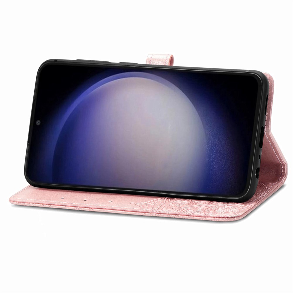  Samsung Galaxy S23 FE Fodral Mandala Blossom Roséguld