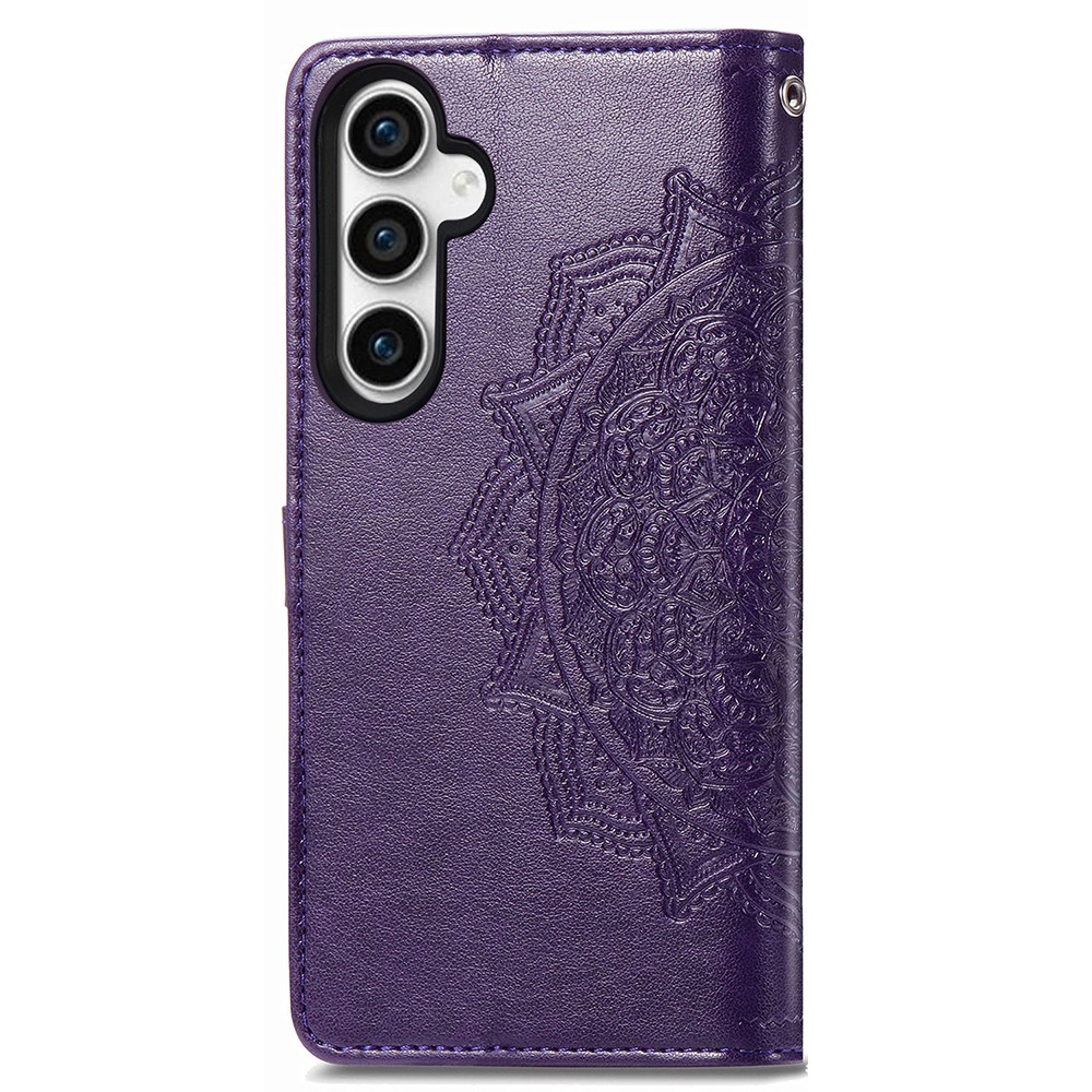  Samsung Galaxy S23 FE Fodral Mandala Blossom Lila