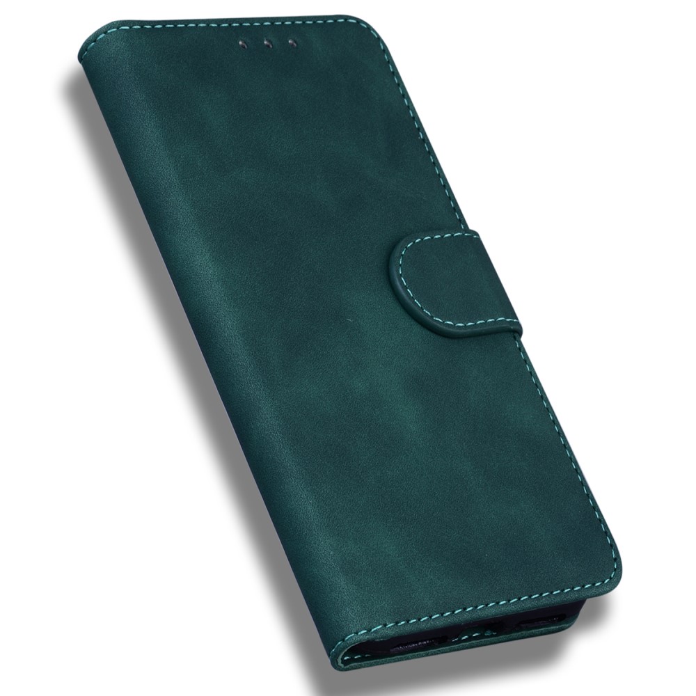  Samsung Galaxy S23 FE Fodral Läder Grön