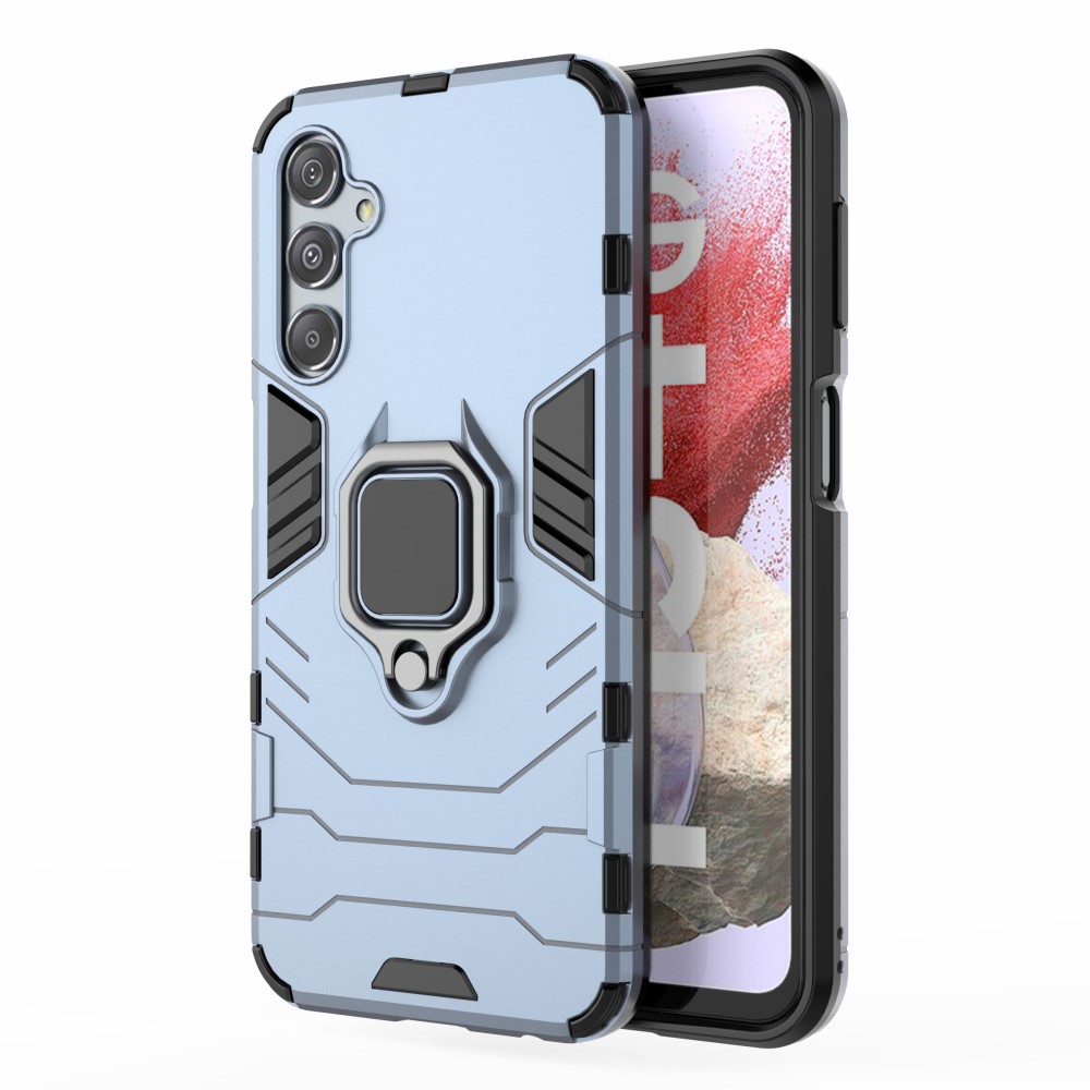  Samsung Galaxy S23 FE Skal Hybrid Armor Ring Blå