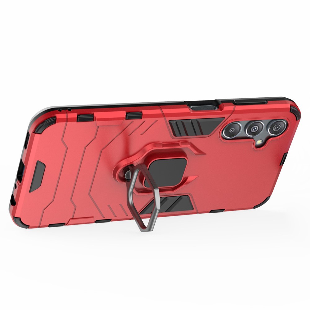  Samsung Galaxy S23 FE Skal Hybrid Armor Ring Röd