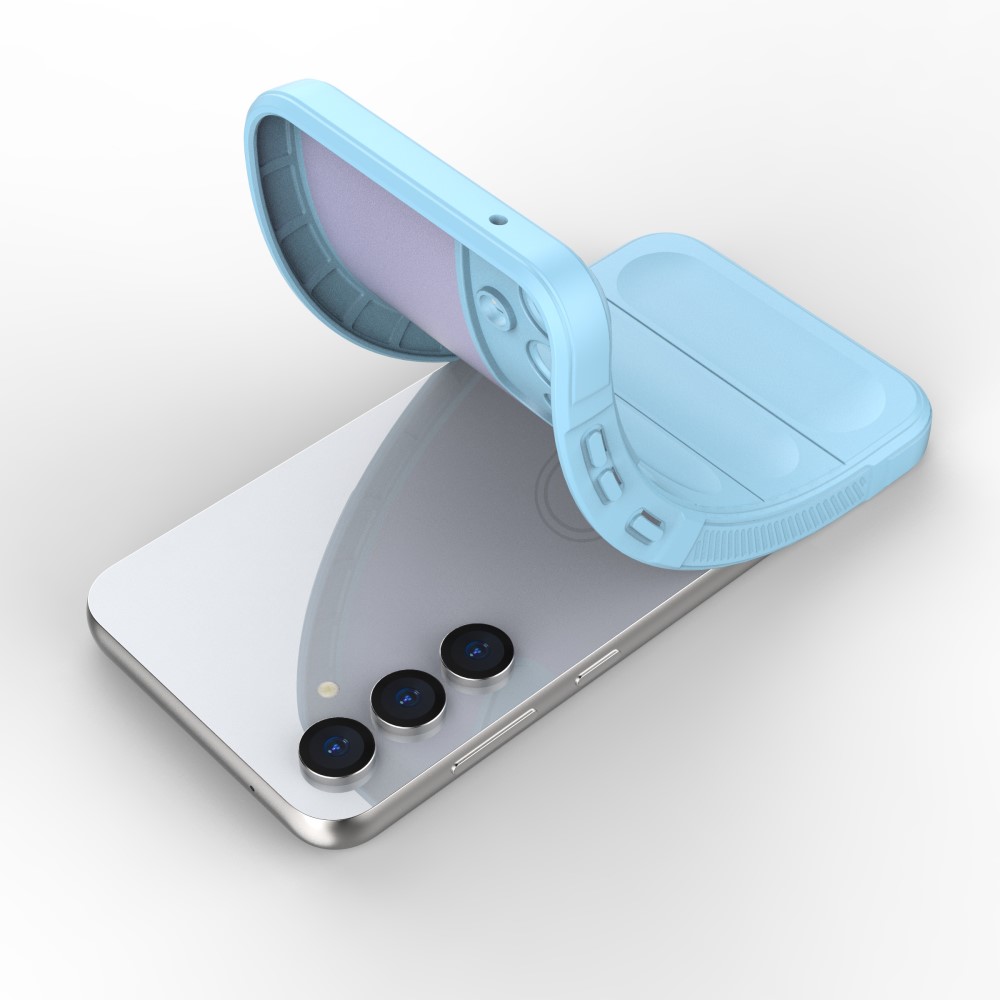  Samsung Galaxy S23 FE Skal Magic Shield TPU Mörk Blå