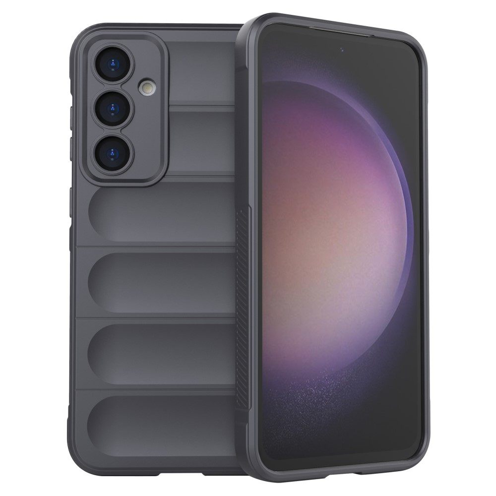  Samsung Galaxy S23 FE Skal Magic Shield TPU Mörk Grå