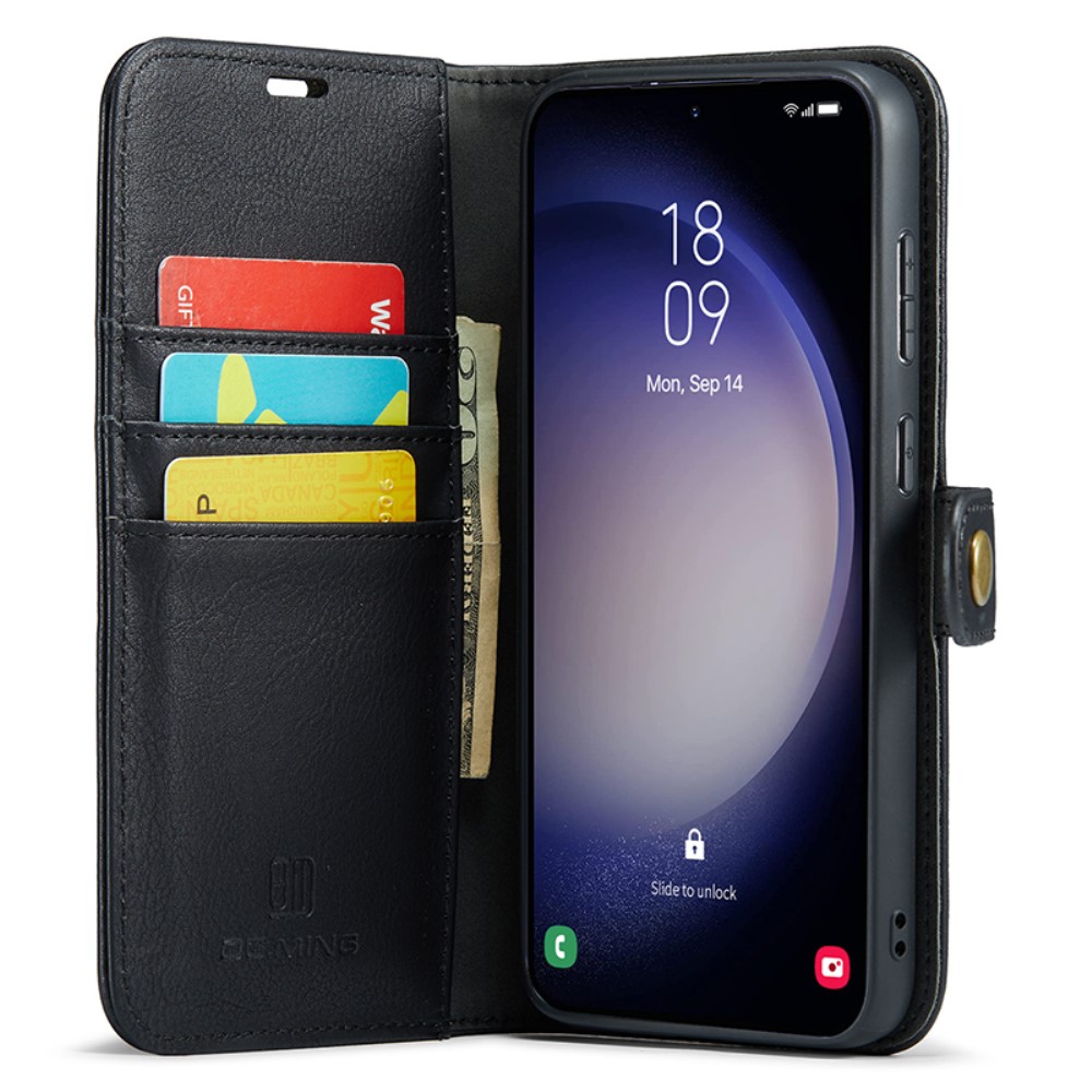 DG.MING DG.MING Galaxy S23 FE 2in1 Magnet Fodral / Skal Svart