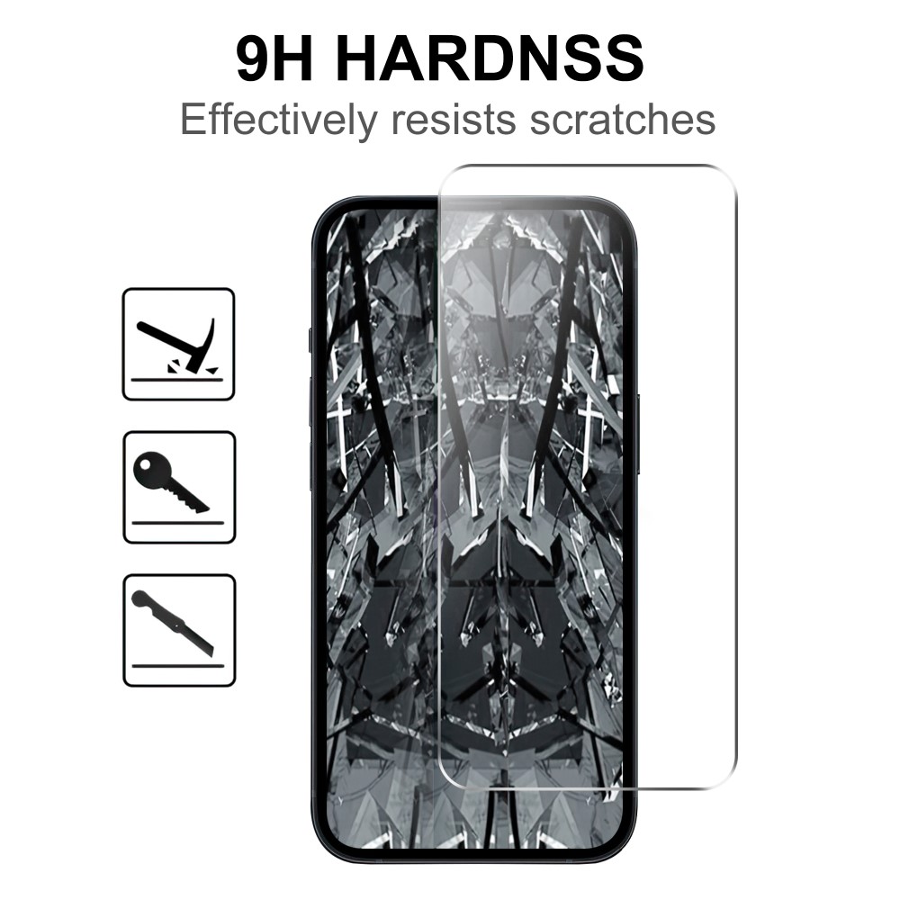  Google Pixel 8 Skärmskydd Härdat Glas Transparent