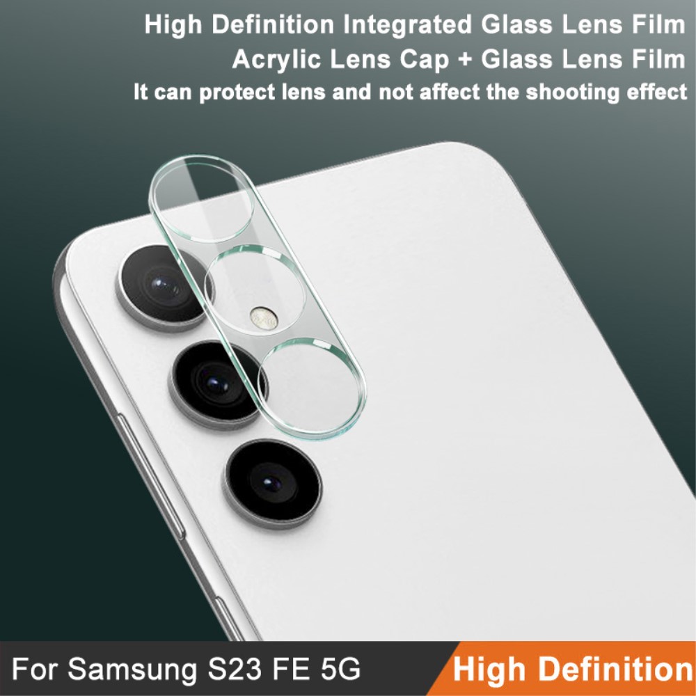 IMAK IMAK Galaxy S23 FE Linsskydd Härdat Glas/Akryl Transparent