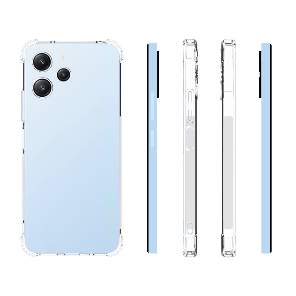  Xiaomi Redmi 12 5G/4G Skal Shockproof TPU Transparent