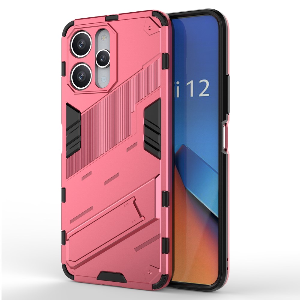  Xiaomi Redmi 12 5G/4G Skal Kickstand Hybrid Armor Rosa