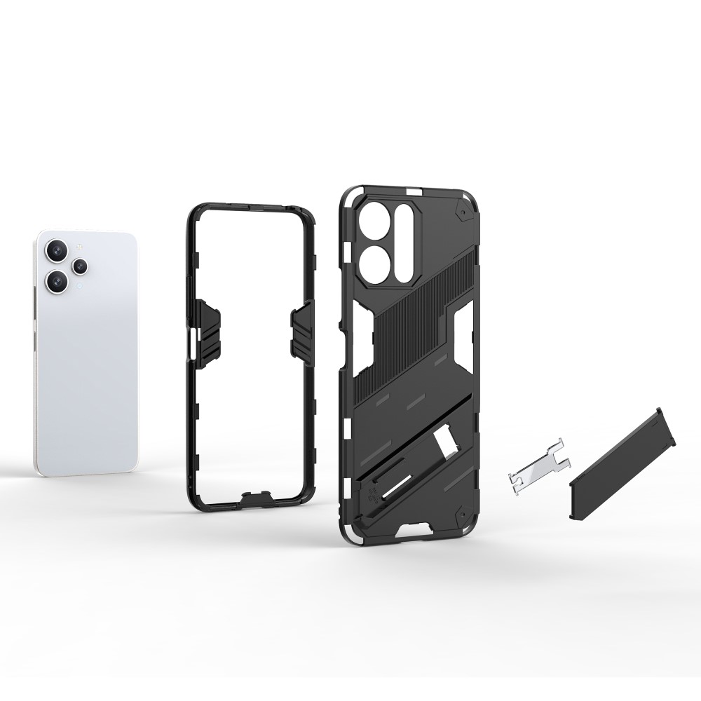  Xiaomi Redmi 12 5G/4G Skal Kickstand Hybrid Armor Rosa