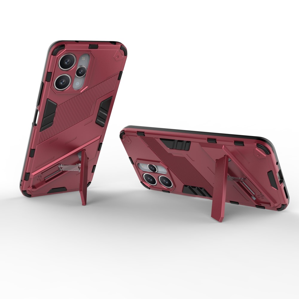 Xiaomi Redmi 12 5G/4G Skal Kickstand Hybrid Armor Rosa