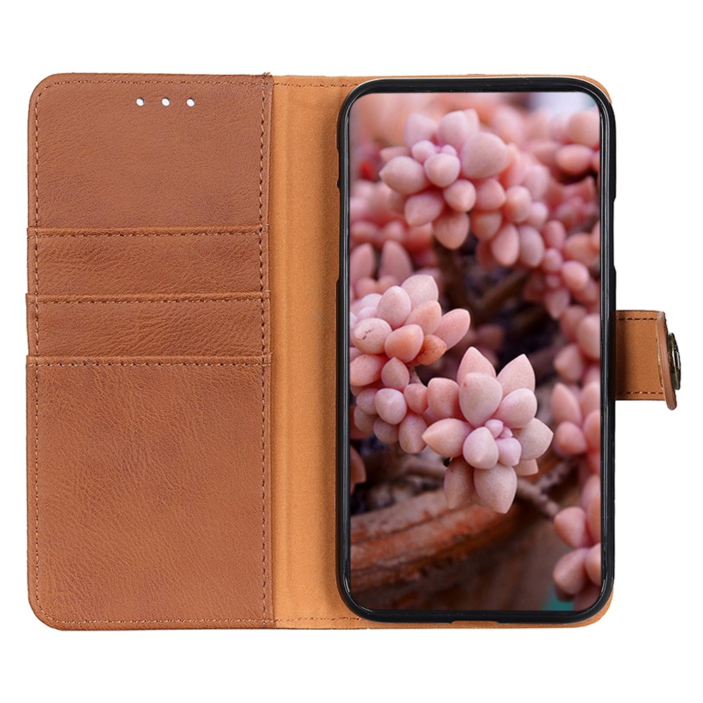 KHAZNEH KHAZNEH Sony Xperia 5 V Fodral Läder Brun