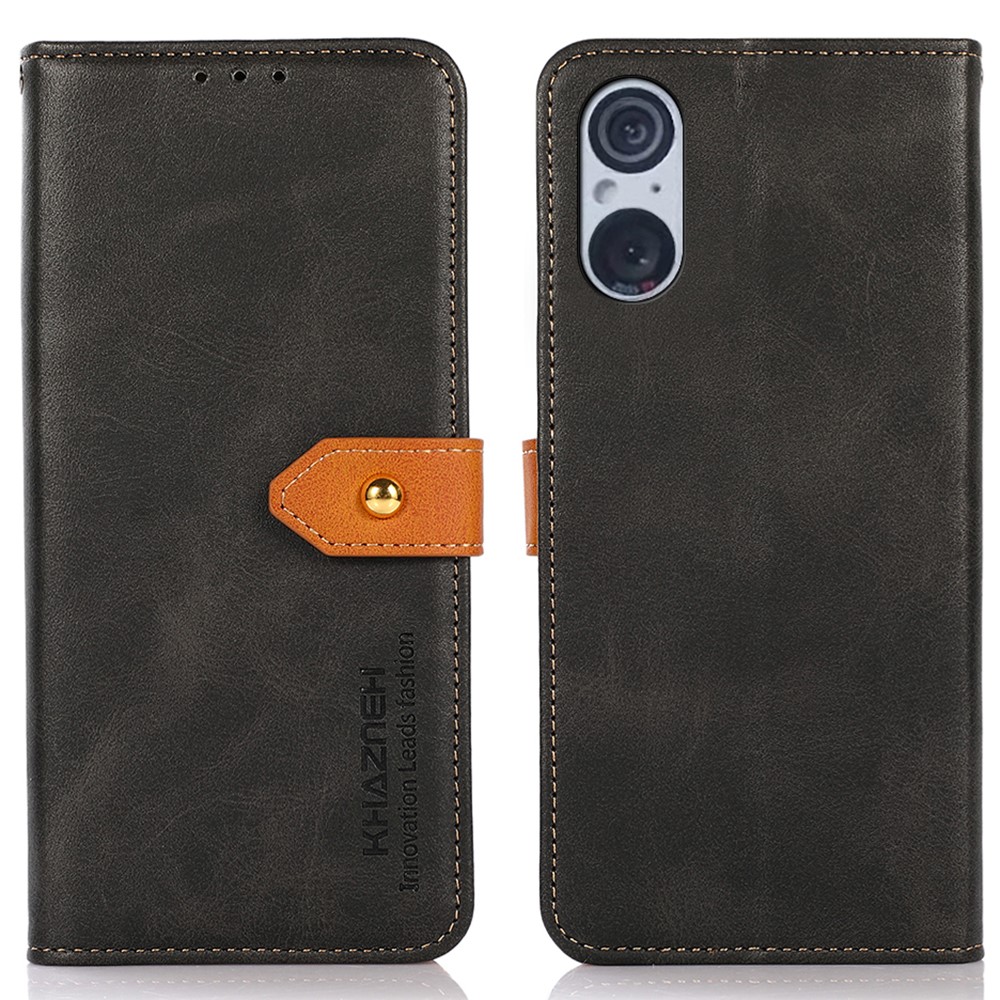 KHAZNEH KHAZNEH Sony Xperia 5 V Fodral Dual-Color Svart