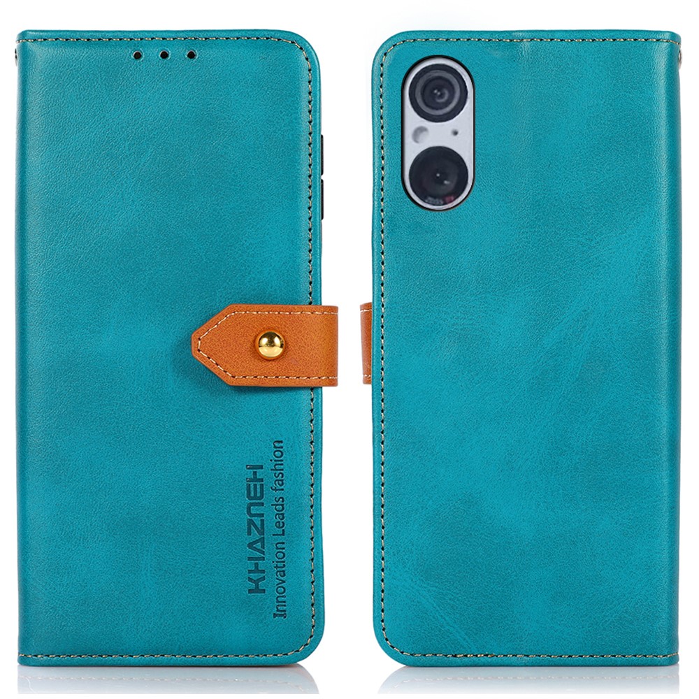 KHAZNEH KHAZNEH Sony Xperia 5 V Fodral Dual-Color Blå