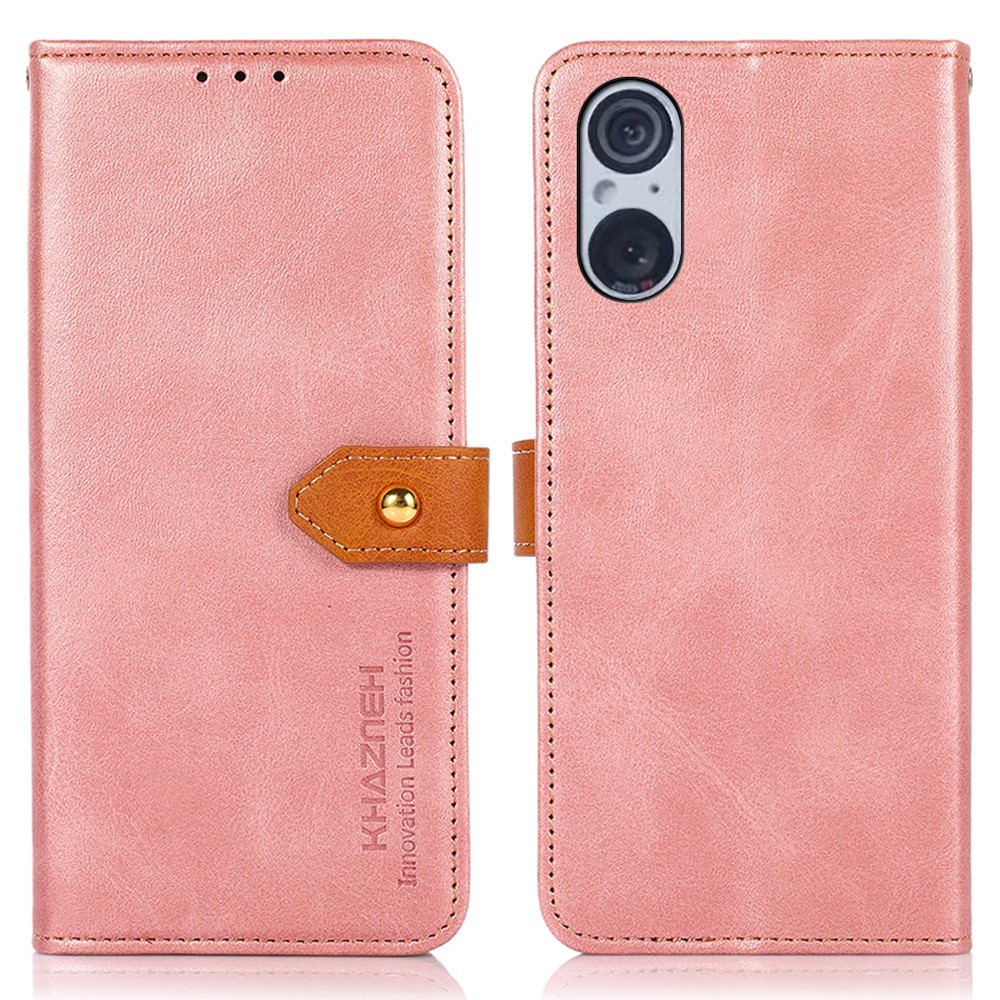 KHAZNEH KHAZNEH Sony Xperia 5 V Fodral Dual-Color Roséguld