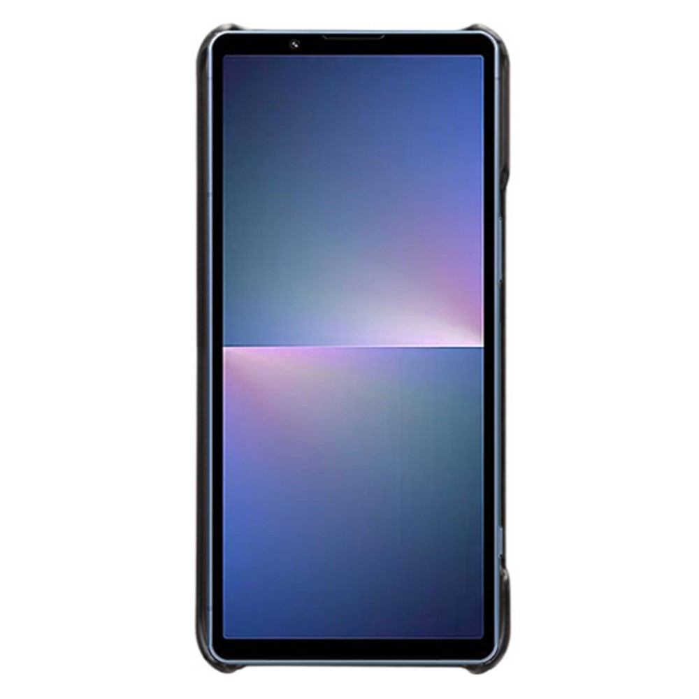  Sony Xperia 5 V Skal Läderbelagt Svart
