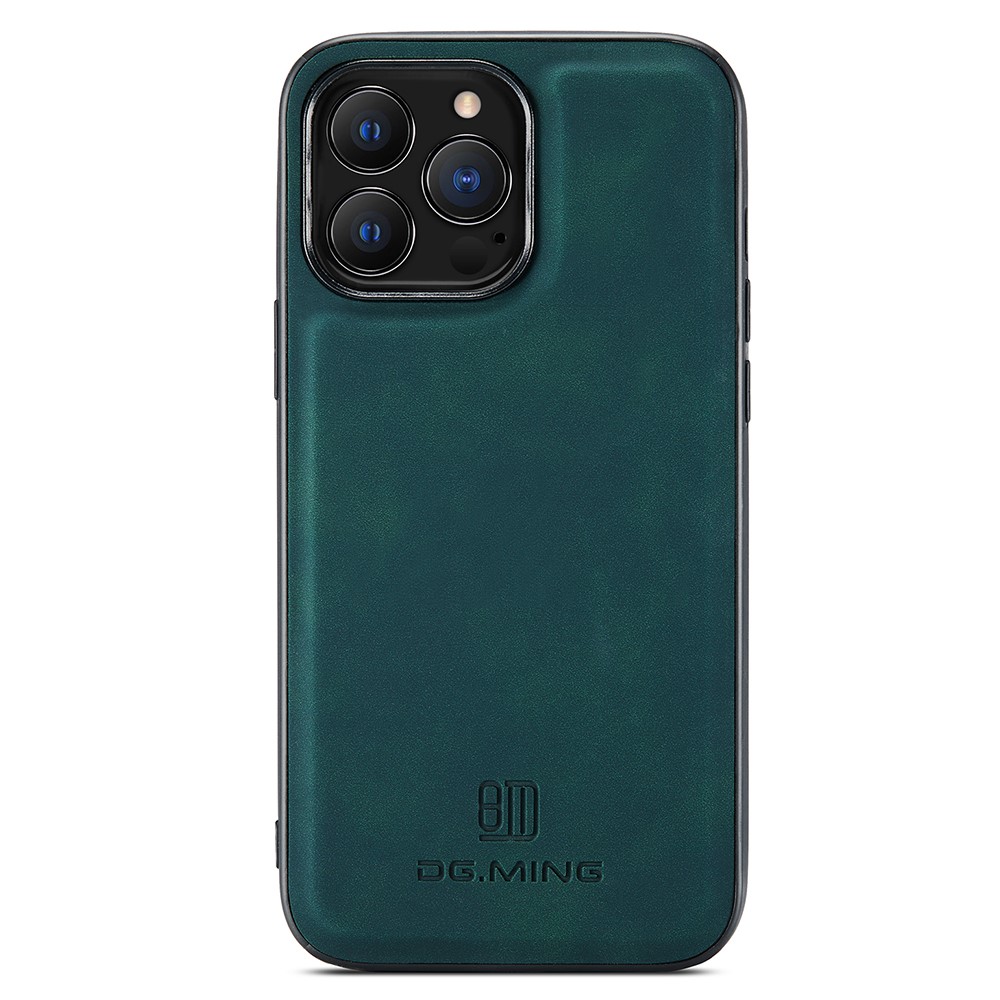 DG.MING DG.MING iPhone 15 Pro Skal Läderbelagt Grön