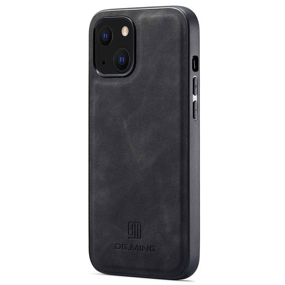 DG.MING DG.MING iPhone 14 Skal Läderbelagt Svart