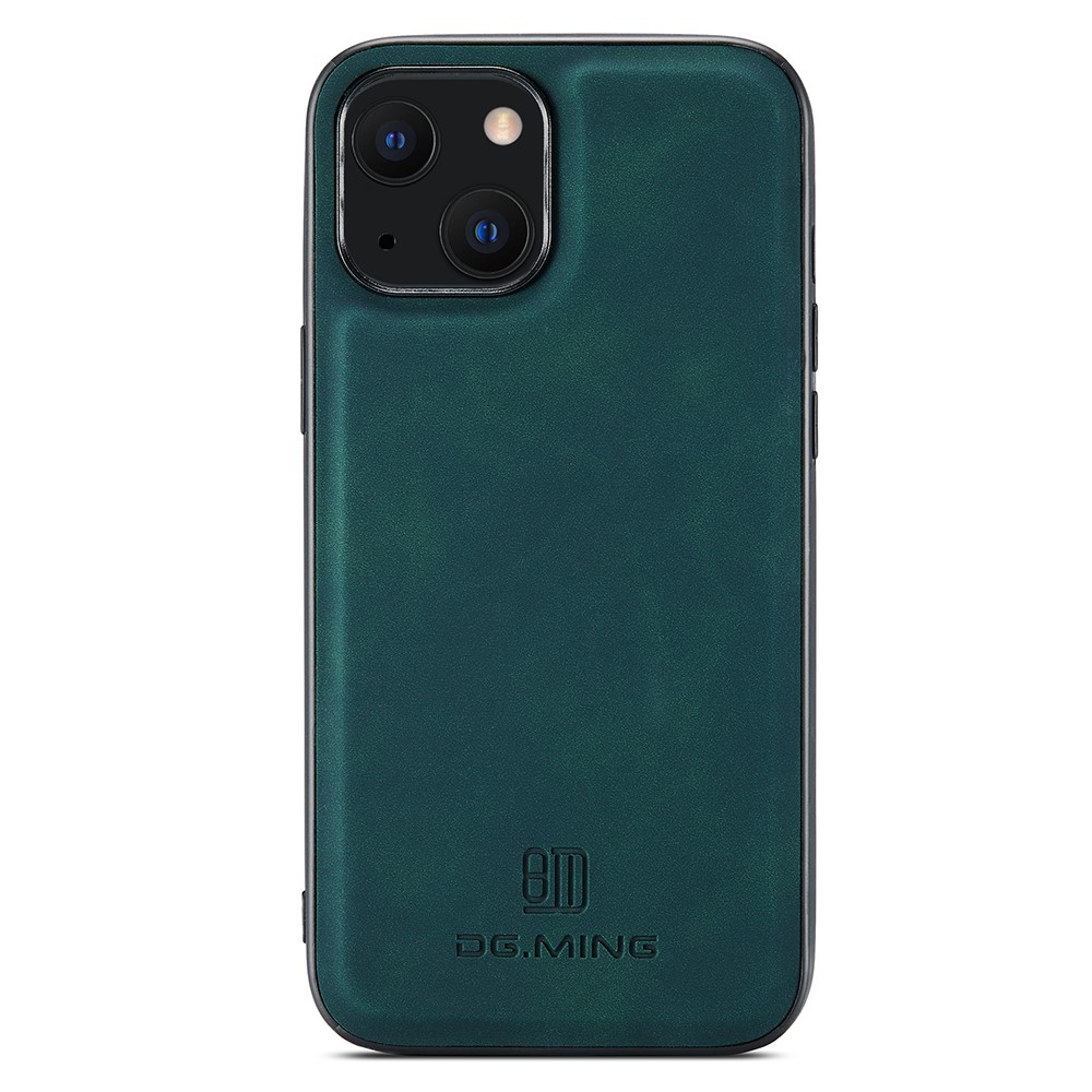 DG.MING DG.MING iPhone 15 Plus Skal Läderbelagt Grön