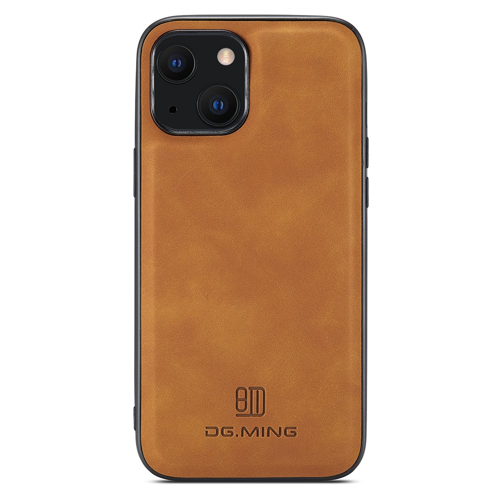 DG.MING DG.MING iPhone 14 Plus Skal Läderbelagt Brun