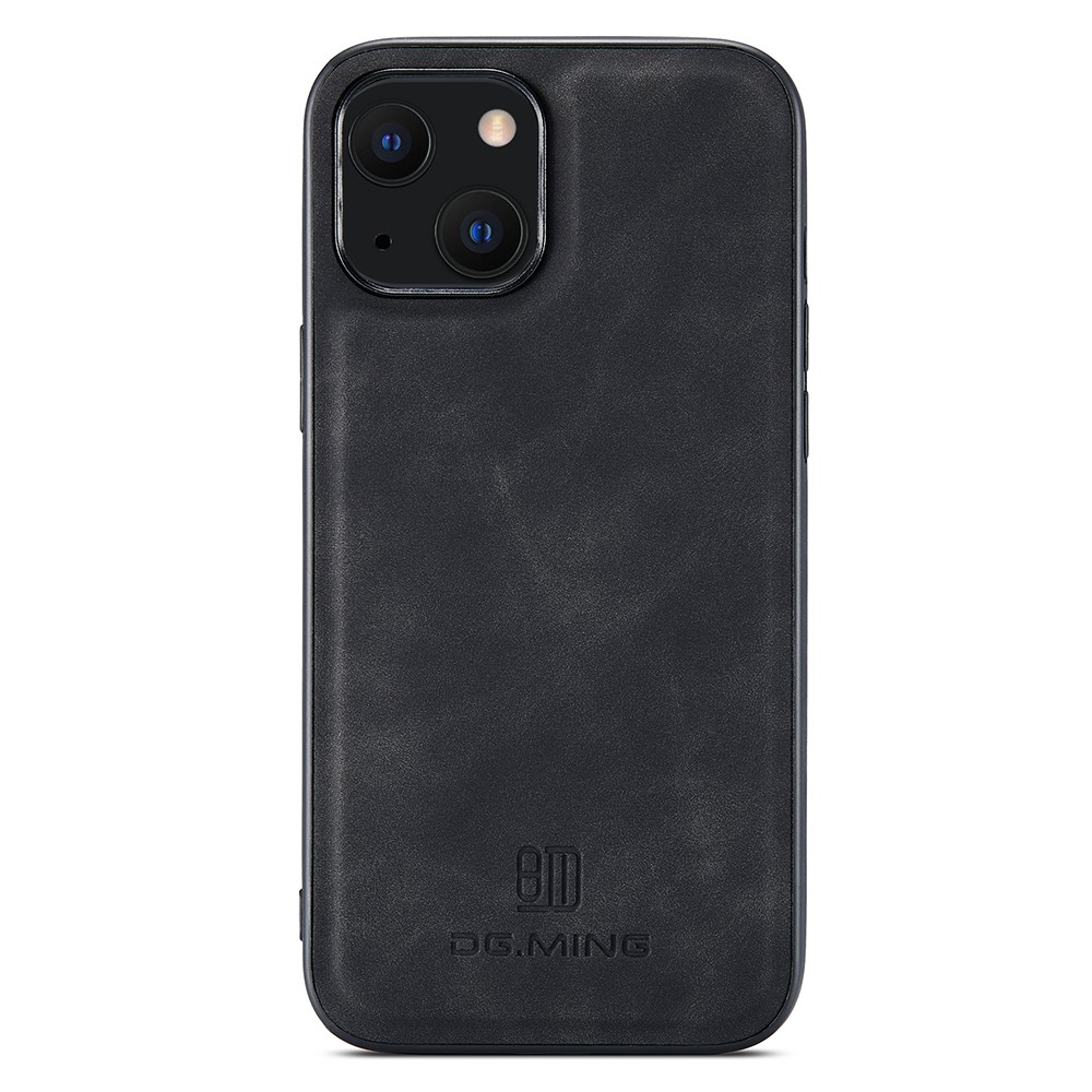 DG.MING DG.MING iPhone 15 Skal Läderbelagt Svart