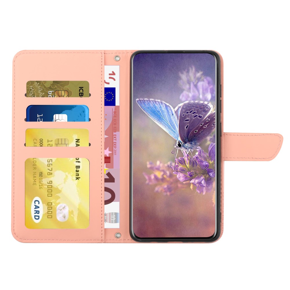  Xiaomi 13T / 13T Pro Fodral Med Tryck Rosa