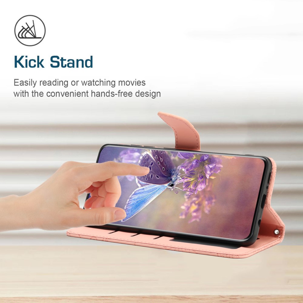  Xiaomi 13T / 13T Pro Fodral Med Tryck Rosa