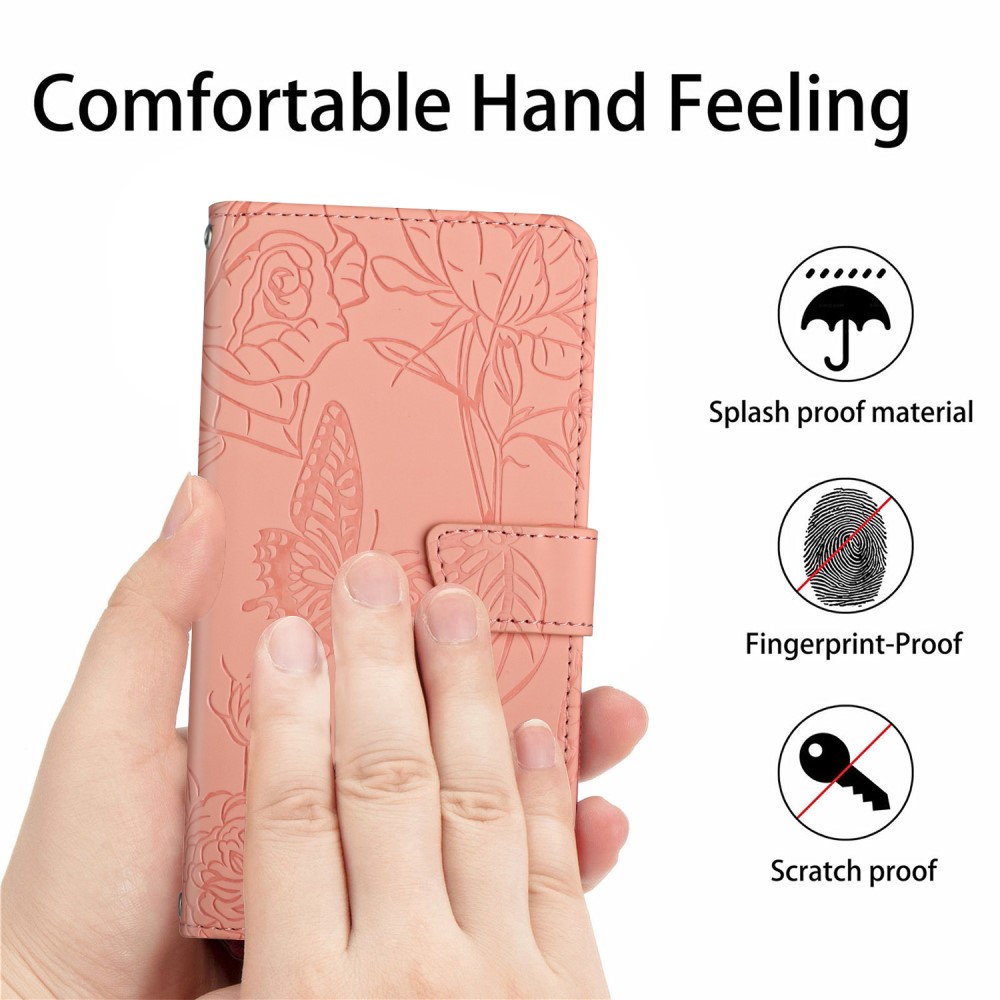  Xiaomi 13T / 13T Pro Fodral Med Tryck Rosa