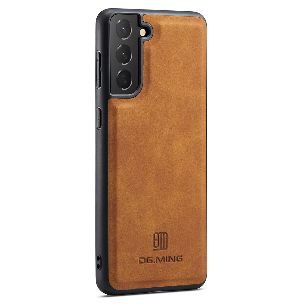 DG.MING DG.MING Samsung Galaxy S22 Plus Skal Läderbelagt Brun