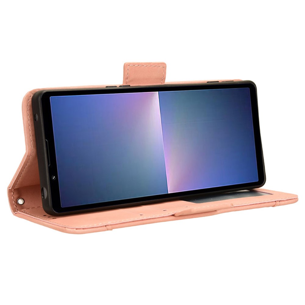  Sony Xperia 5 V Fodral Med Avtagbart Kortfodral Rosa