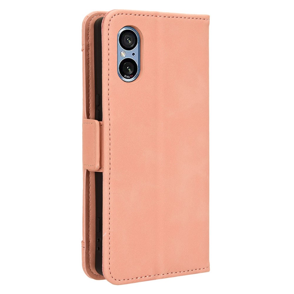  Sony Xperia 5 V Fodral Med Avtagbart Kortfodral Rosa