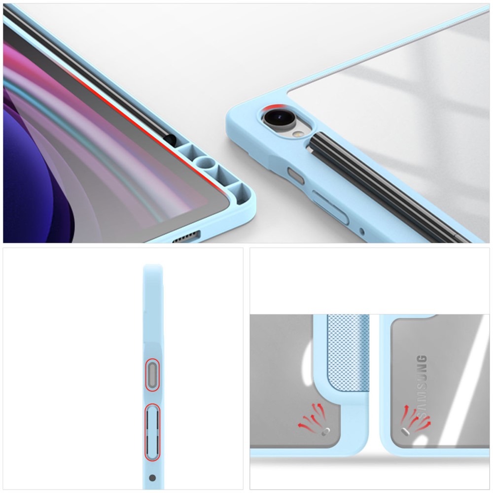DUX DUCIS DUX DUCIS Galaxy Tab S9 FE Fodral TOBY Hybrid Blå