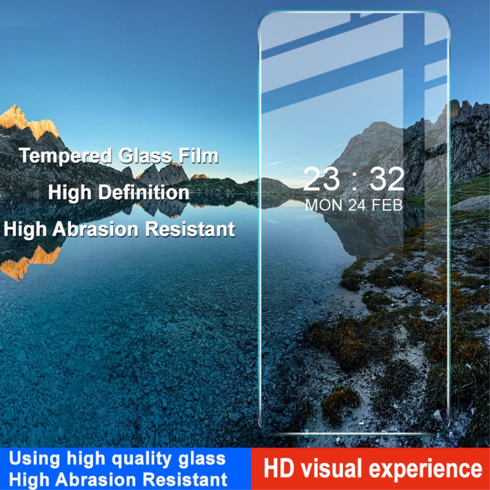 IMAK IMAK Xiaomi Redmi 12 5G/4G Skärmskydd Härdat Glas