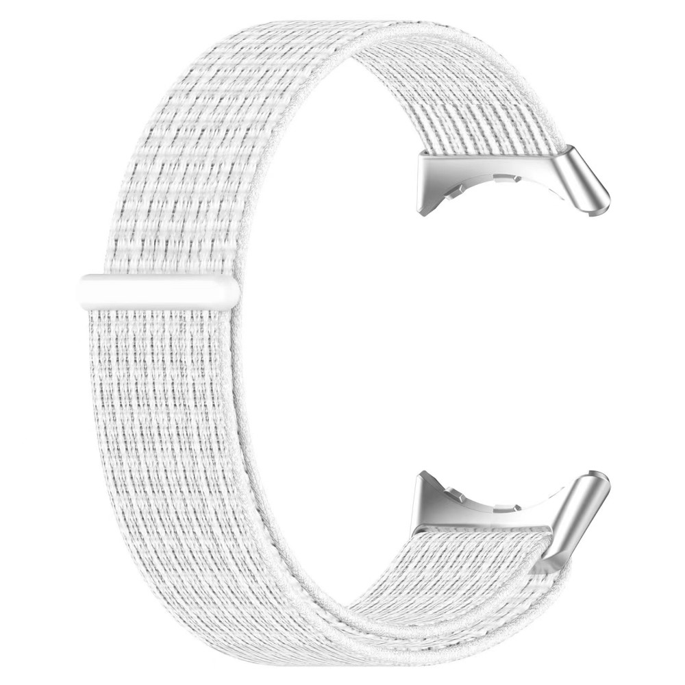  Google Pixel Watch / Watch 2 Nylon Loop Armband Vit