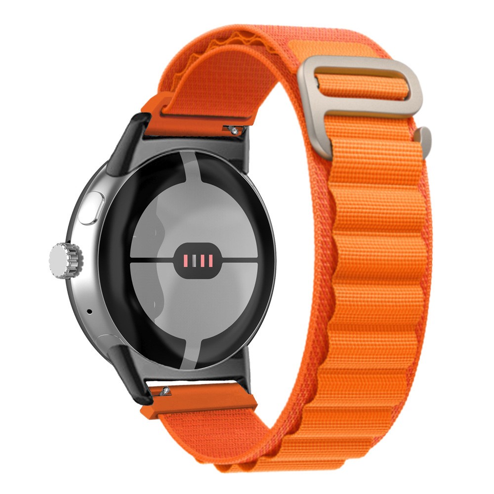  Google Pixel Watch / Watch 2 Armband Nylon Pro Orange