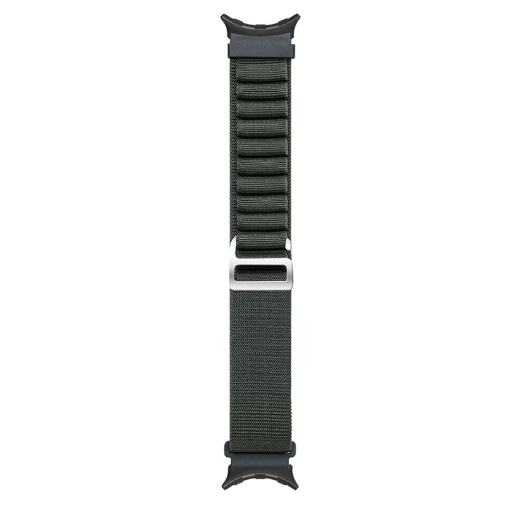  Google Pixel Watch / Watch 2 Armband Nylon Pro Militär Grön