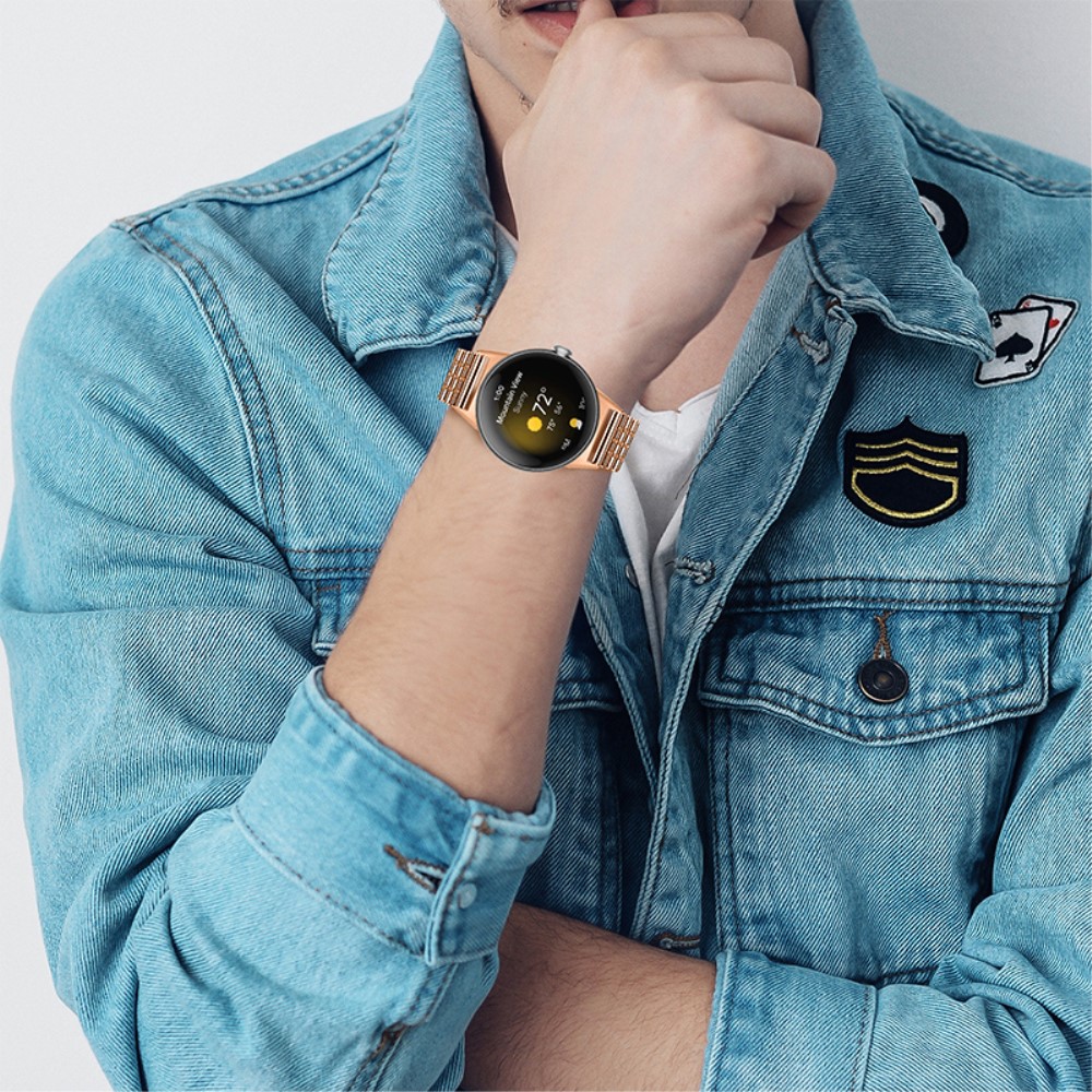  Google Pixel Watch / Watch 2 Metallarmband Roséguld