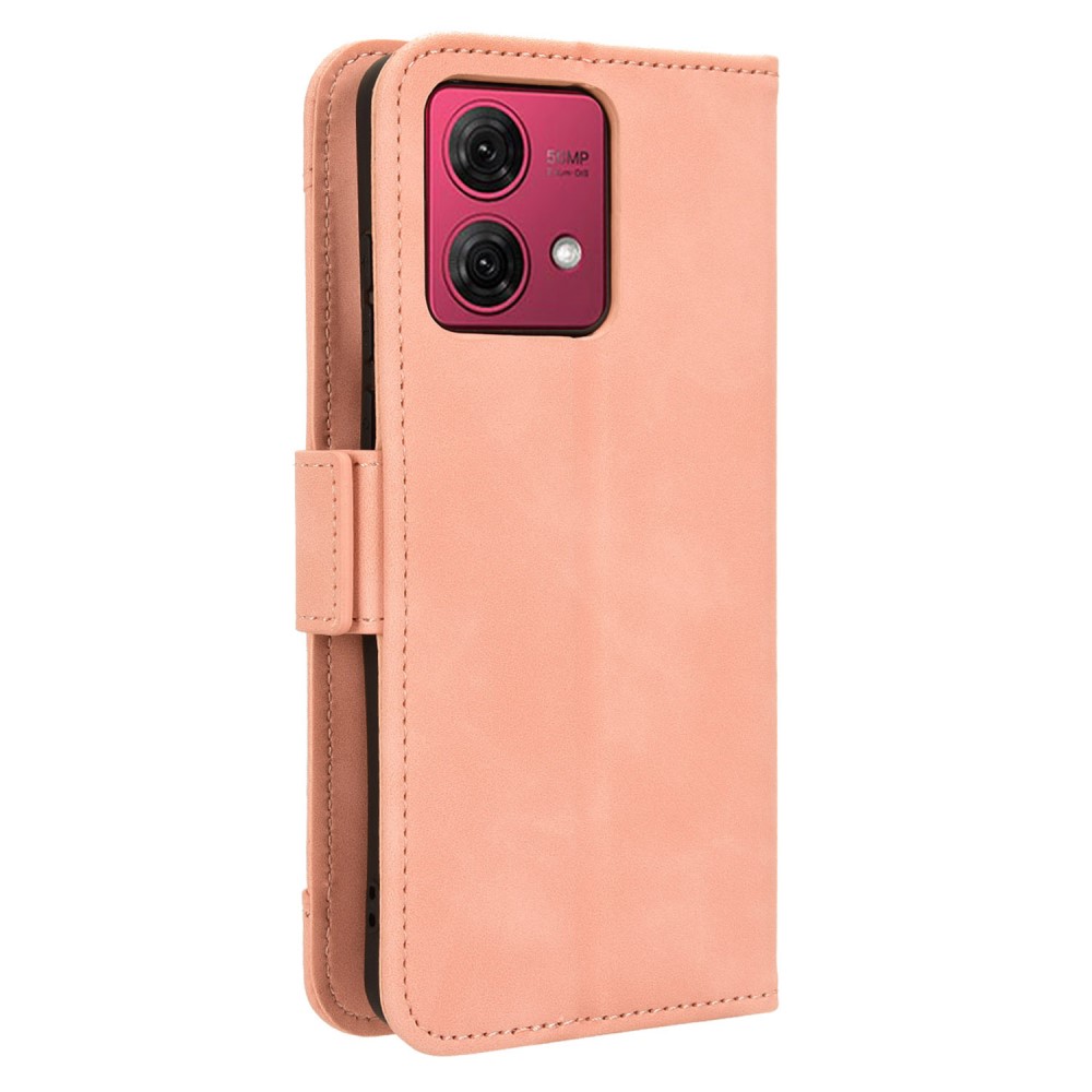  Motorola Moto G84 5G Fodral Med Avtagbart Kortfodral Rosa