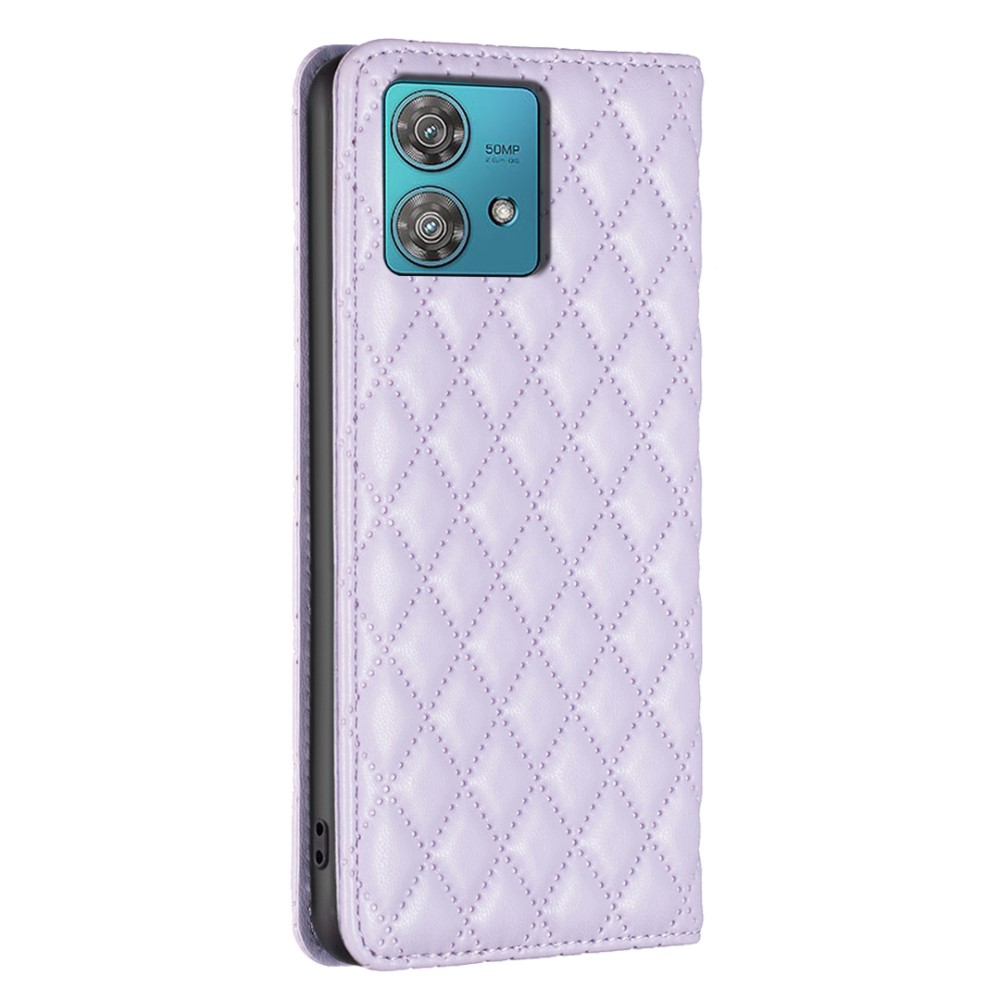  Motorola Edge 40 Neo 5G Fodral Diamond Flip Lila
