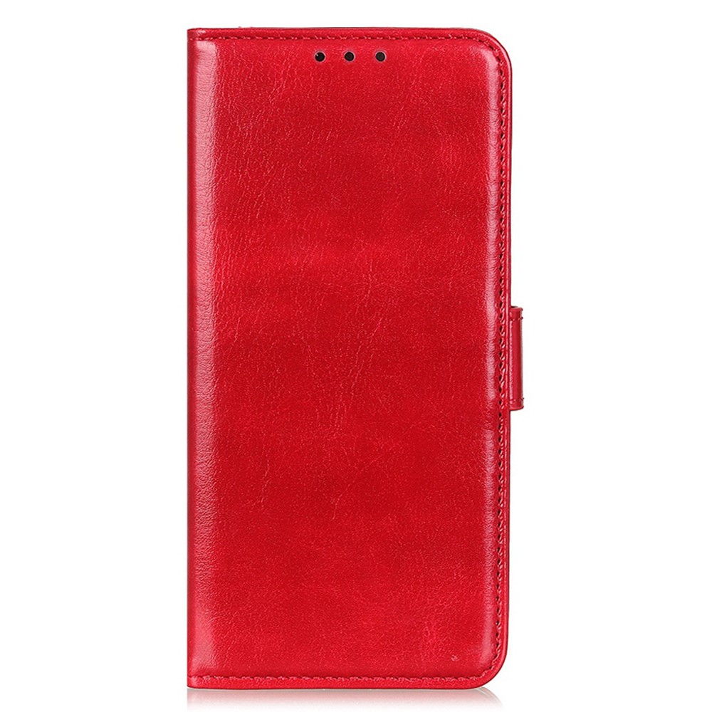  Motorola Moto G84 5G Fodral Crazy Horse Läder Röd