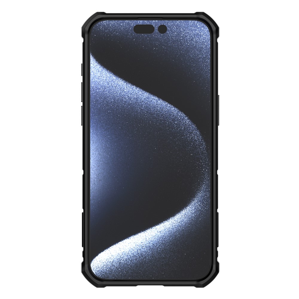 NILLKIN NILLKIN iPhone 15 Pro Max Skal CamShield Armor Ring Grön