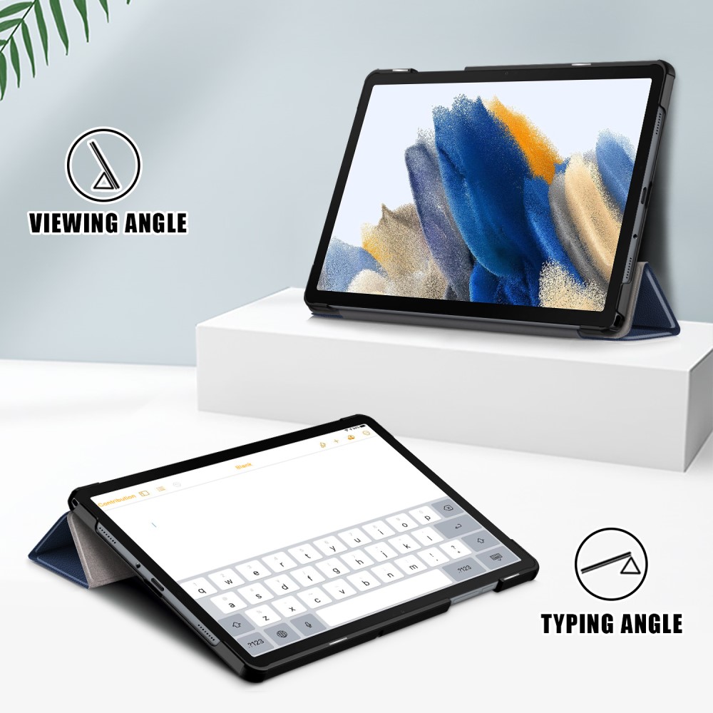  Samsung Galaxy Tab A9 Plus Fodral Tri-Fold PU Läde